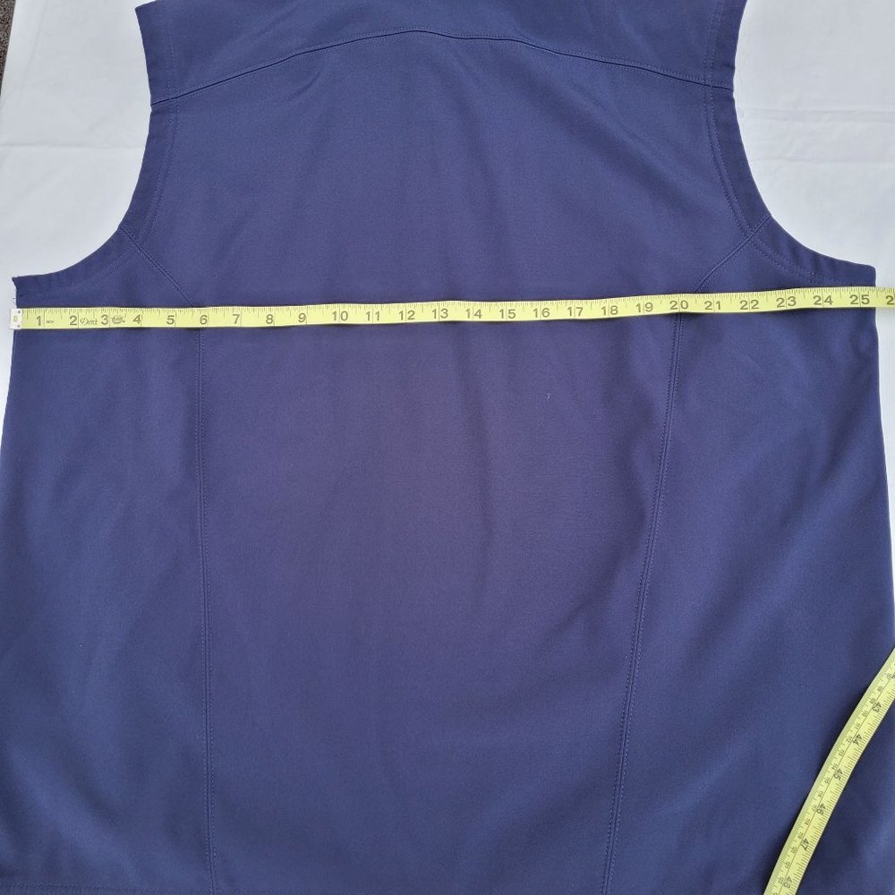 Ducks Unlimited Core 365 Men's XL Blue/Purple Vest With Zipper Pockets KState - Picture 14 of 16